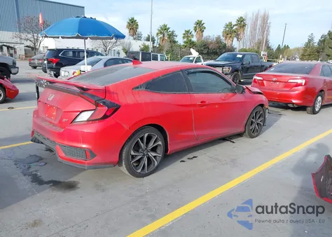 2019 Honda Civic Si z USA, uszkodzony, nr VIN 2HGFC3A54KH751387